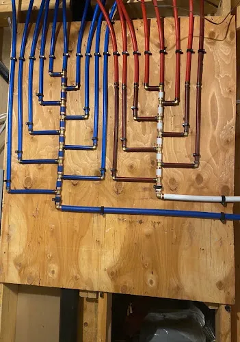 Plumbers work by Oz-Man Plumbing Services in Kelowna