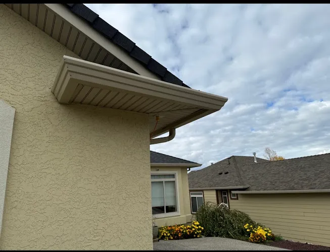 Gutter Cleaning & Eavestroughing work by Scout Gutter Solutions in Kelowna