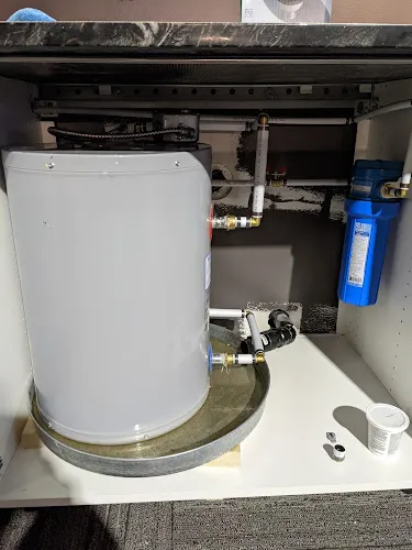 Plumbers work by Al's Plumbing Services in Kelowna