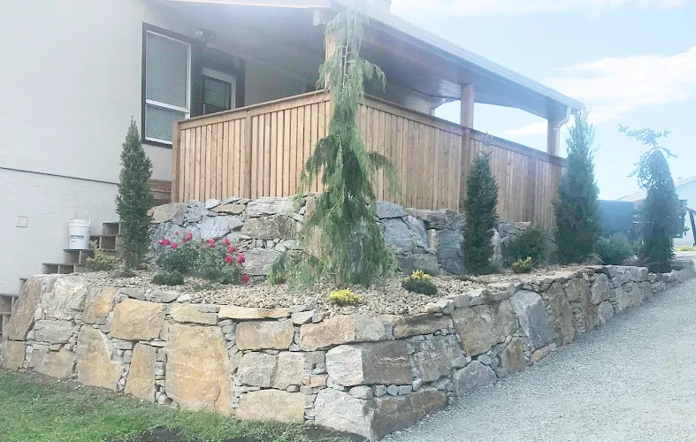 Landscaping work by Kelstone Contracting in Kelowna