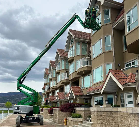 Gutter Cleaning & Eavestroughing work by Hammerhead Exterior Home Cleaning in Kelowna