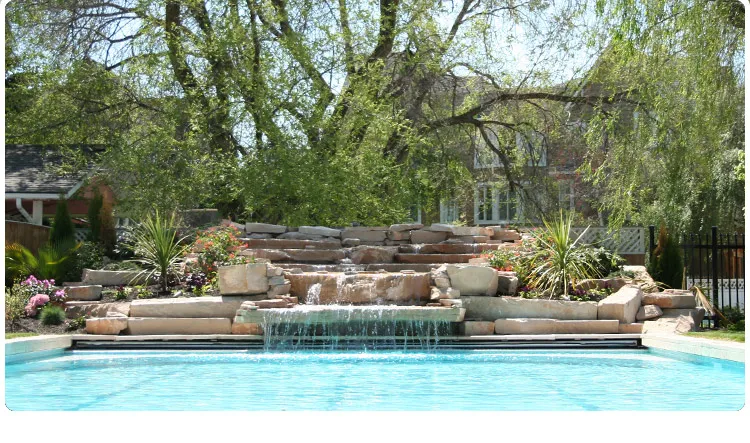 Pools & Hot Tubs work by Hampton Pools & Landscape in Kelowna