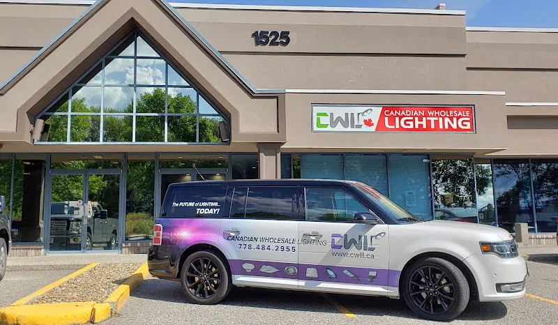Electricians work by Canadian Wholesale Lighting in Kelowna