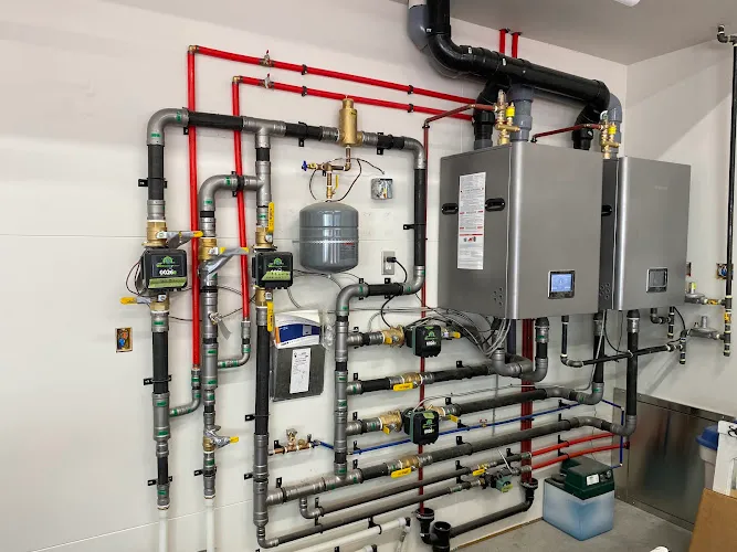 Plumbers work by Ace Plumbing and Heating in Kelowna