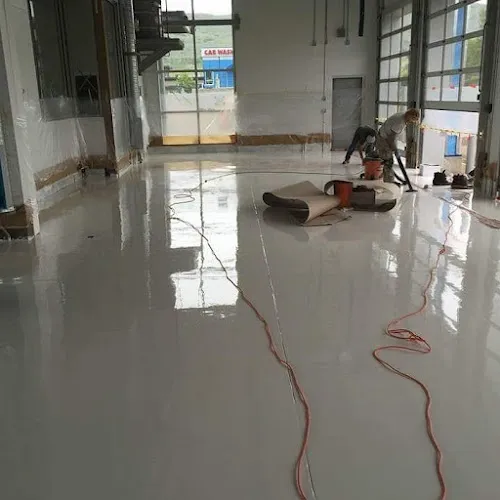 Flooring work by Kelowna Concrete: Beyond Basics Concrete Finishing, Polishing & Repairs Ltd. in Kelowna
