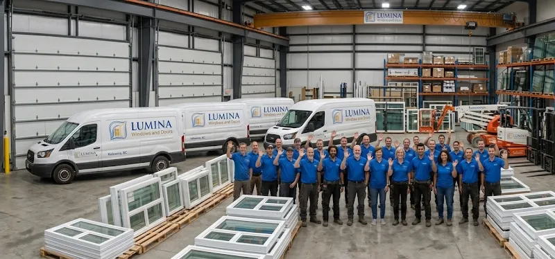 Windows & Doors work by Lumina Windows and Doors in Kelowna