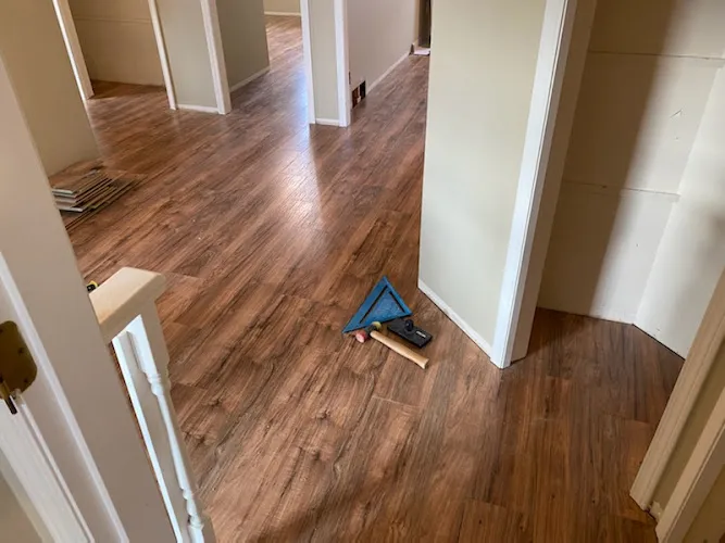 Flooring work by Urban Impact flooring and tile in Kelowna