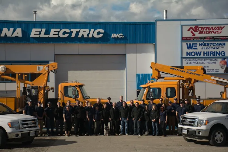Electricians work by Westcana Electric Inc in Kelowna