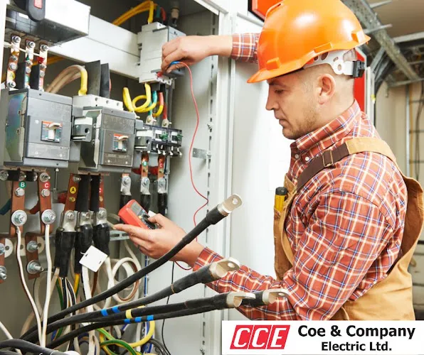 Electricians work by Coe & Company Electric Ltd in Kelowna