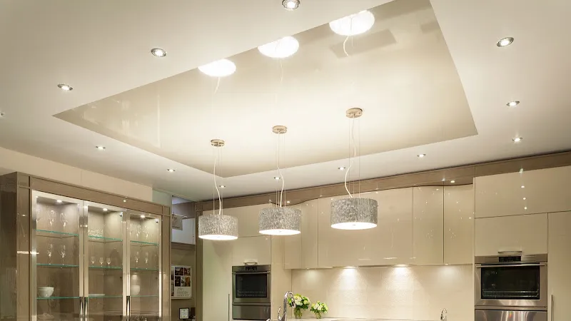 General Contractors & Renovations work by PHOENIX Stretch Ceilings in Kelowna