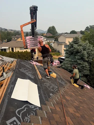 Roofing work by C S A Roofing in Kelowna