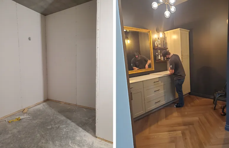 General Contractors & Renovations work by Cedarland Renovation in Kelowna