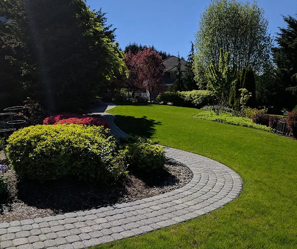 Landscaping work by Level Lawn in Kelowna