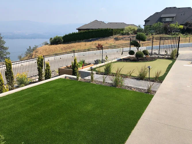 Landscaping work by Okanagan Lawns in Kelowna